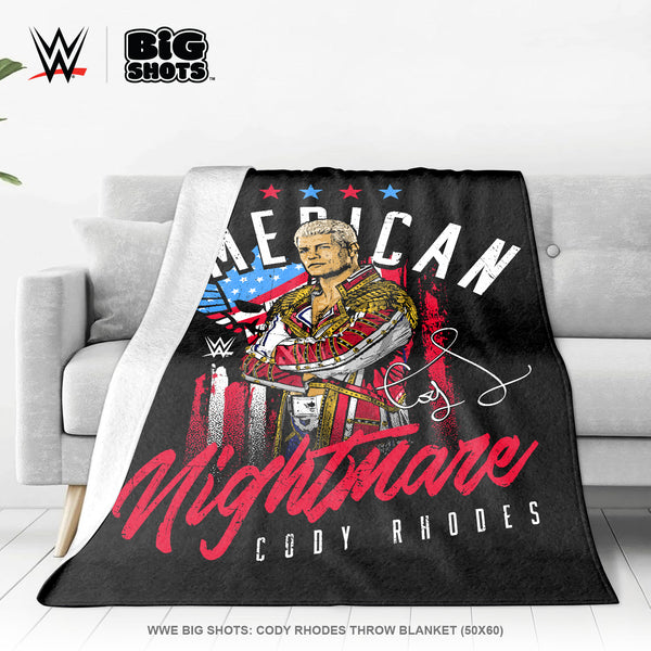 Cody Rhodes “American Nightmare” Throw Blanket