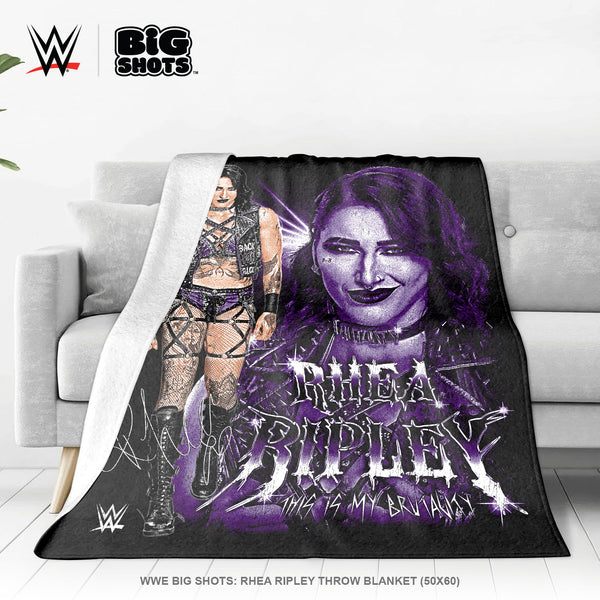Rhea Ripley Throw Blanket