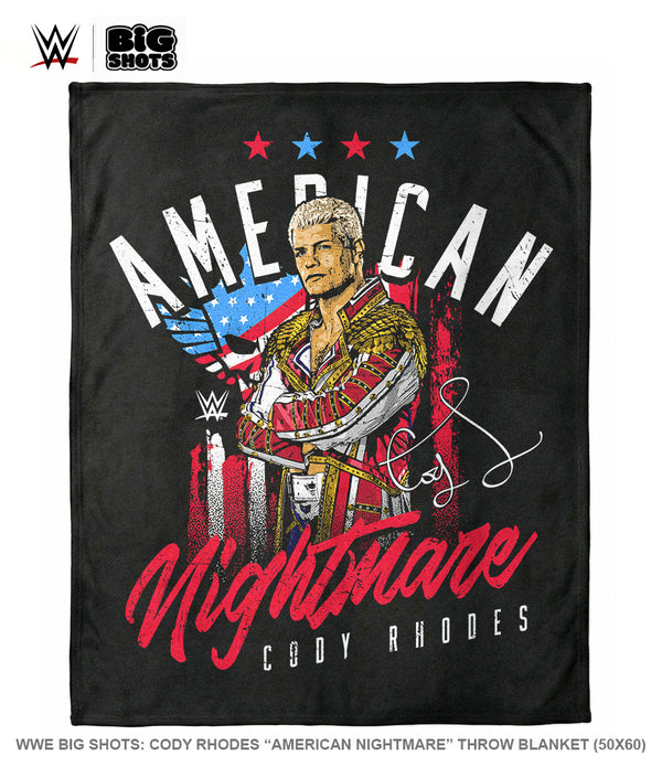 Cody Rhodes “American Nightmare” Throw Blanket
