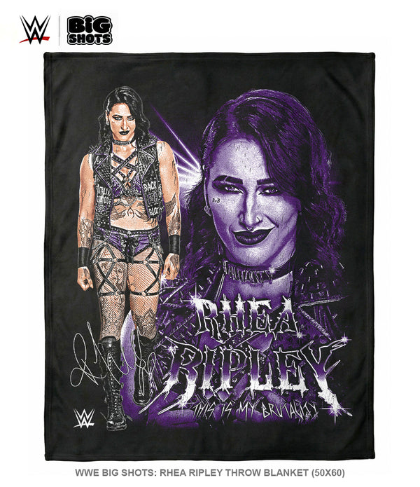 Rhea Ripley Throw Blanket